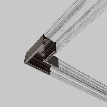 Коннектор угловой для накладного шинопровода 85224/00 титан Titan Line Magnetic Elektrostandard
