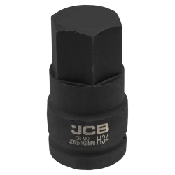 Головка-бита ударная 6-гранная 3/4'', 34мм JCB JCB-26410034MPB