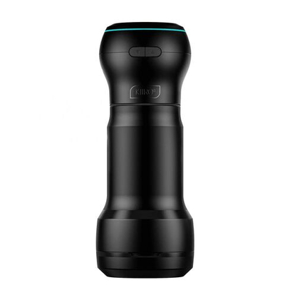 Ченый мастурбатор с интерактивная насадкой PowerBlow & Feel Pocket Stroker (Цвет: черный)
