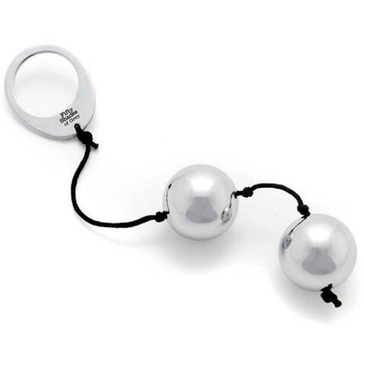 Тяжелые металлические вагинальные шарики Silver Metal Ben Wa Balls (Цвет: серебро)