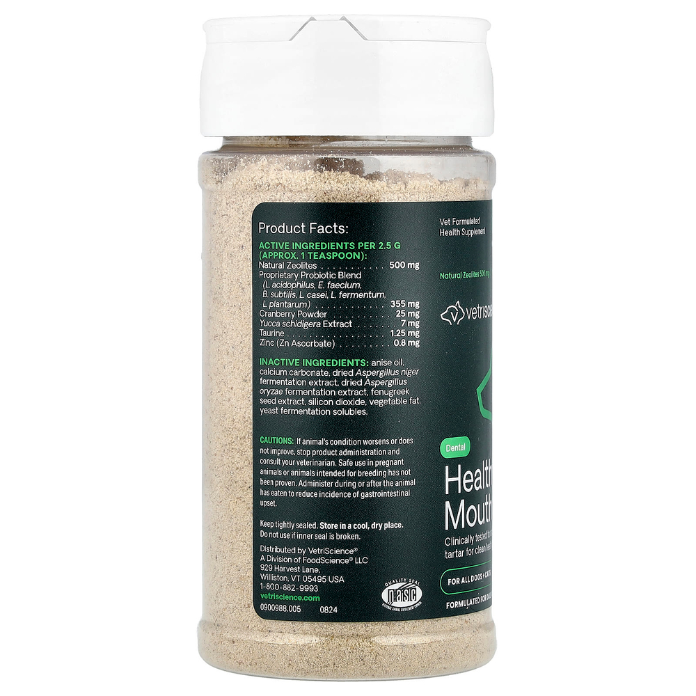 VetriScience, Healthy Mouth, для всех собак и кошек, 120 г (4,2 унции)
