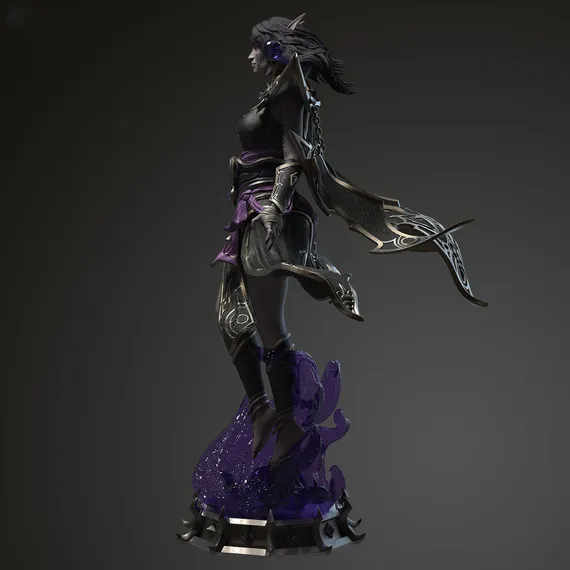 Xal'Atath Purple Flame - World of Warcraft