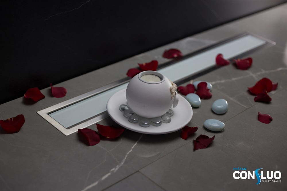 Душевой лоток Pestan Confluo Premium Line 750 White Glass