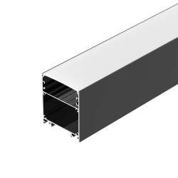 Профиль LINE-6070-3000 ANOD BLACK (Arlight, Алюминий) 047506