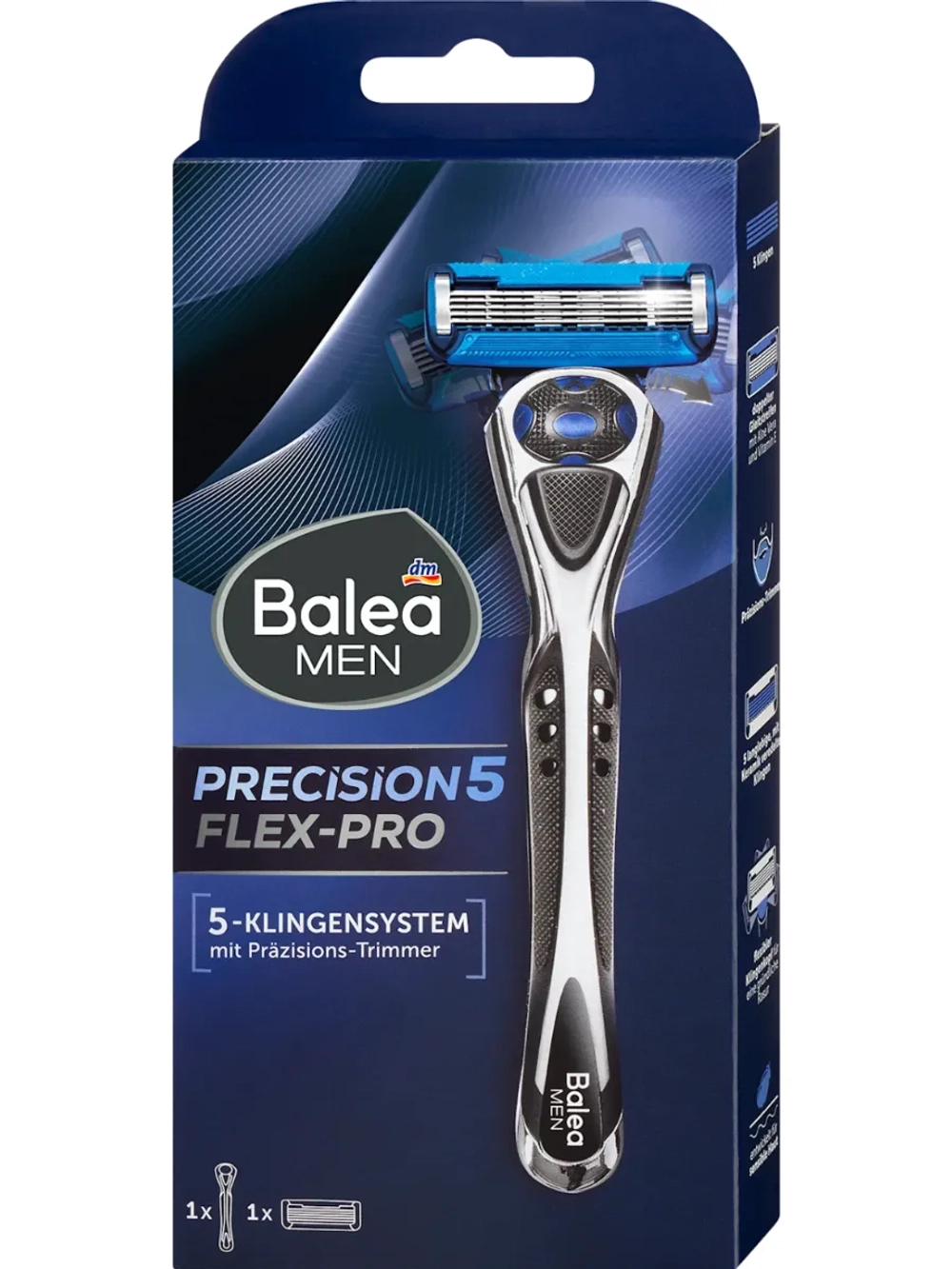 Balea men Мужская бритва precision5 Flex-Pro, 1 шт.