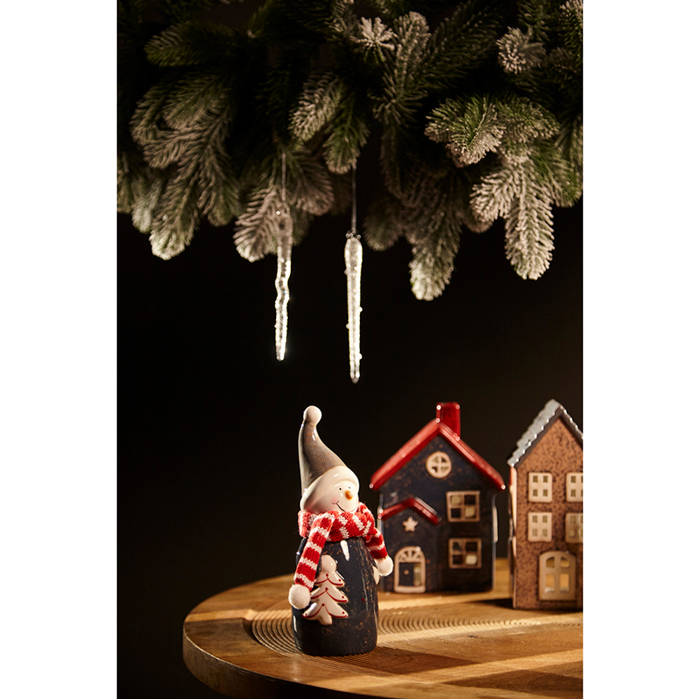 Декор новогодний 18см Tkano New Year Essential Happy Snowman