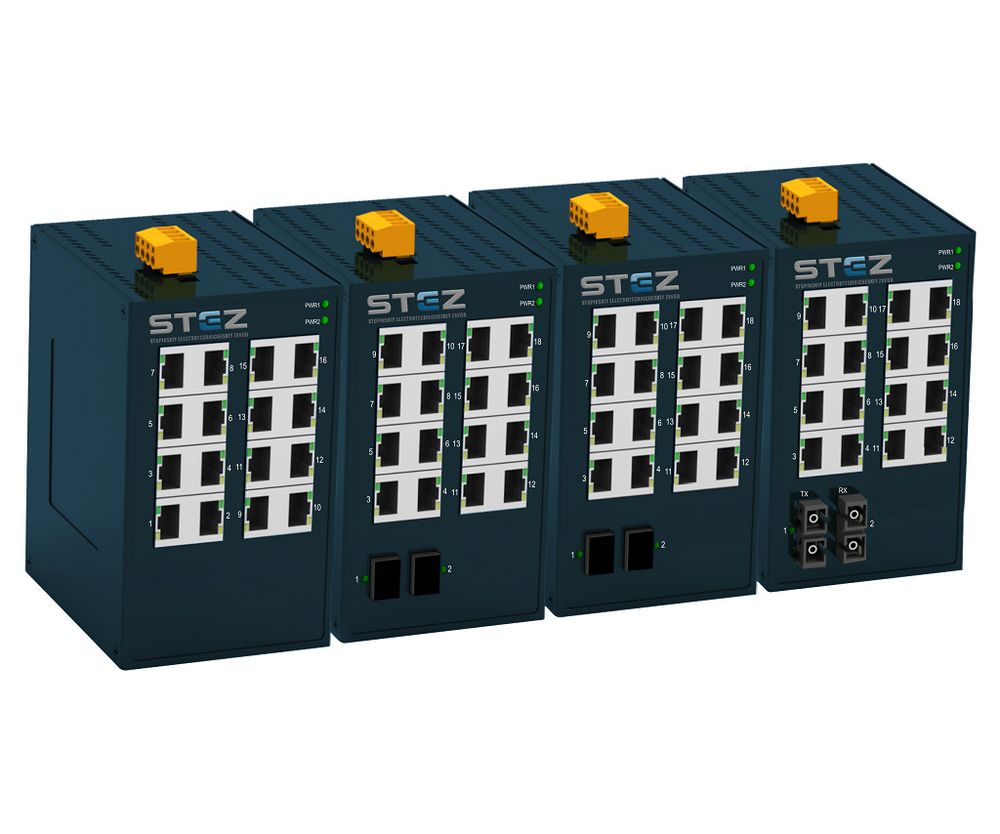 STEZ1016-2SFP, Промышленный коммутатор
