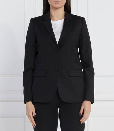 хлопковый пиджак The Kooples - черный(FVES25002K)