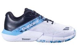 Мужские кроссовки для Padel Babolat Movea 2 - white/cyan blue