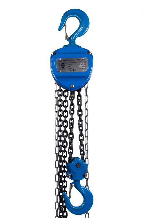 Таль ручная шестеренная TOR ТРШ C 3ТХ6М PRO