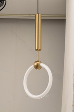 Pendant design lamp Ring Light by Lee Broom