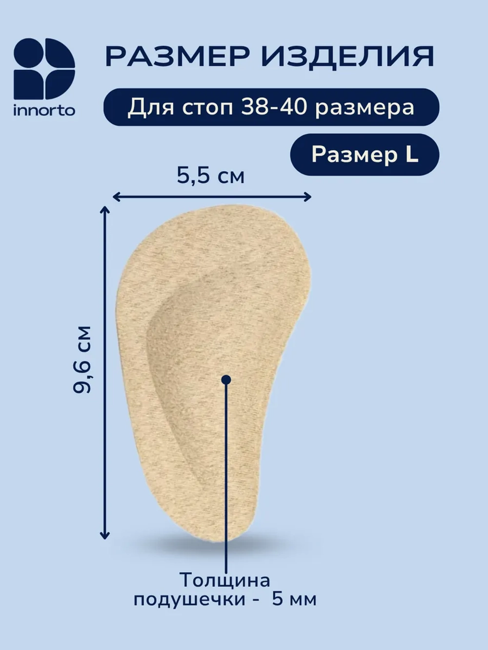 Супинаторы ортопедические гелевые