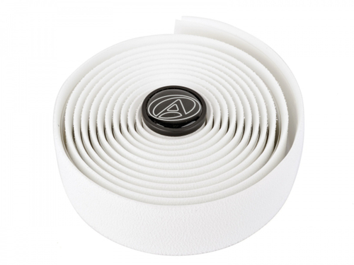 Обмотка руля Tape AGR-E150 White корковая+крепеж+заглушки на руль, с силиконом на обратной стор., толщ. 2мм, белая AUTHOR