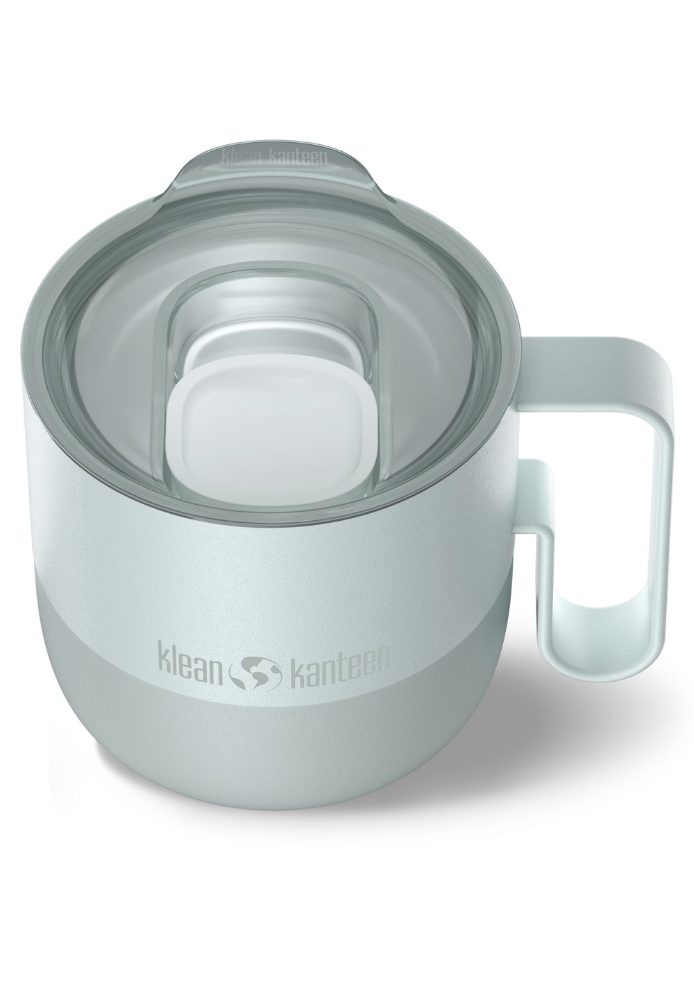 Термокружка Klean Kanteen Rise Mug Slide Lid 12oz (355 мл) Barely Blue
