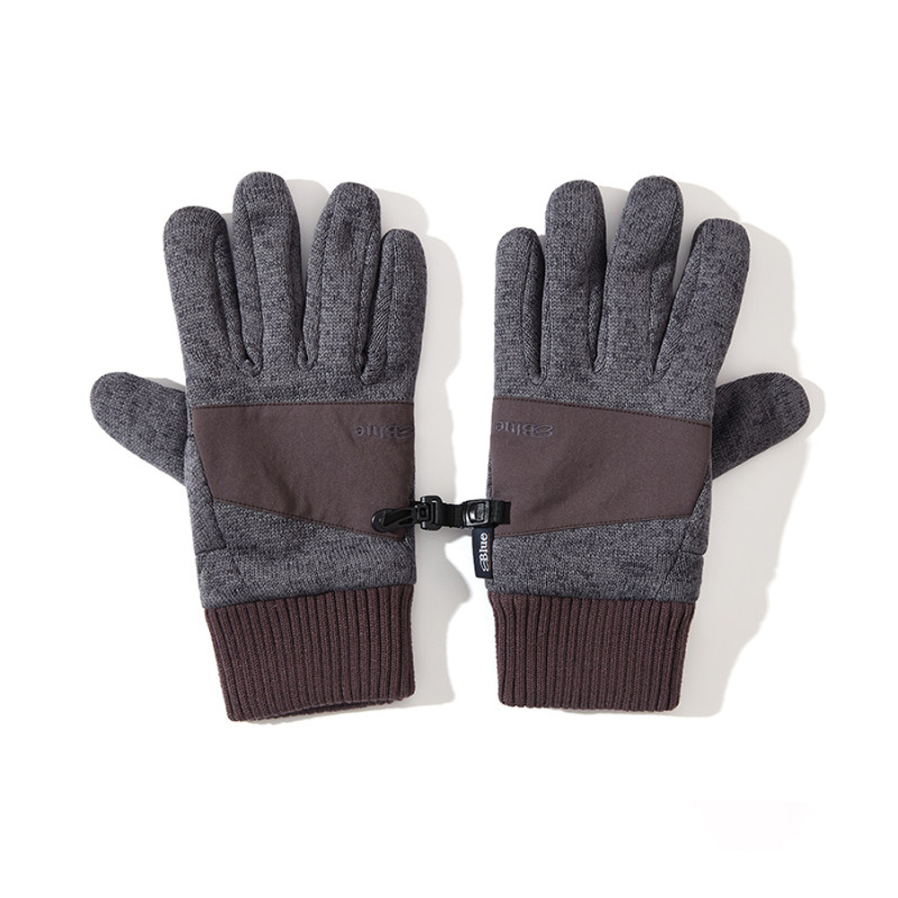 Перчатки Nothomme BlueMonte Fleece темно-серый