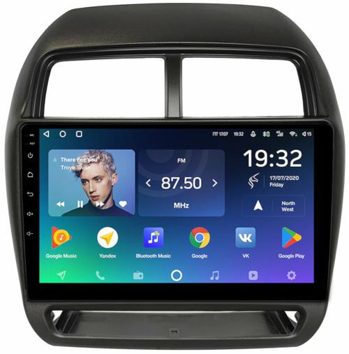 Магнитола для Mitsubishi ASX 2017+ - Teyes CC2 PLUS монитор 10.1" QLED, Android 10, Быстрая, SIM-слот