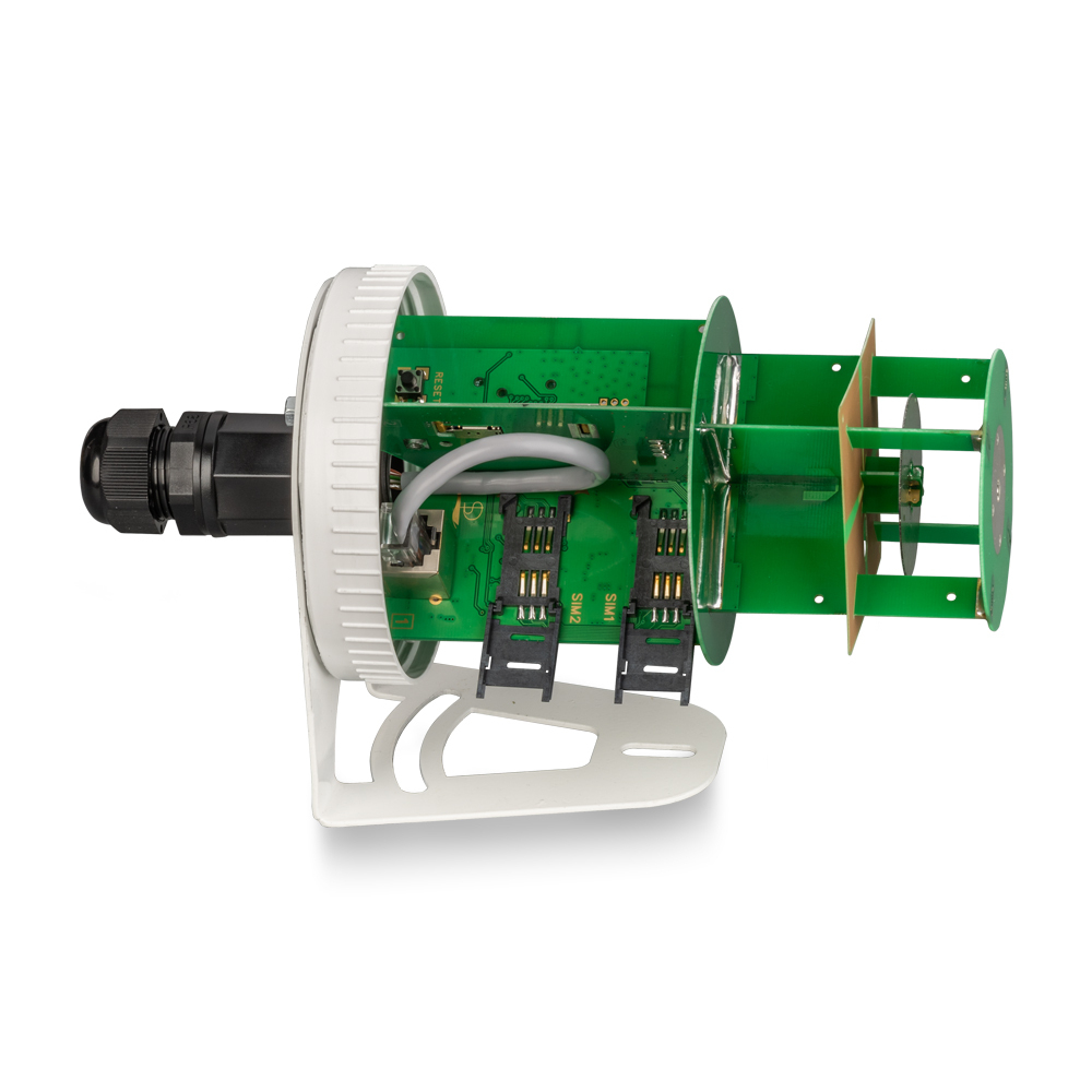 Роутер Kroks Rt-Pot DS e6 с m-PCI модемом LTE cat.6 /арт.2301/