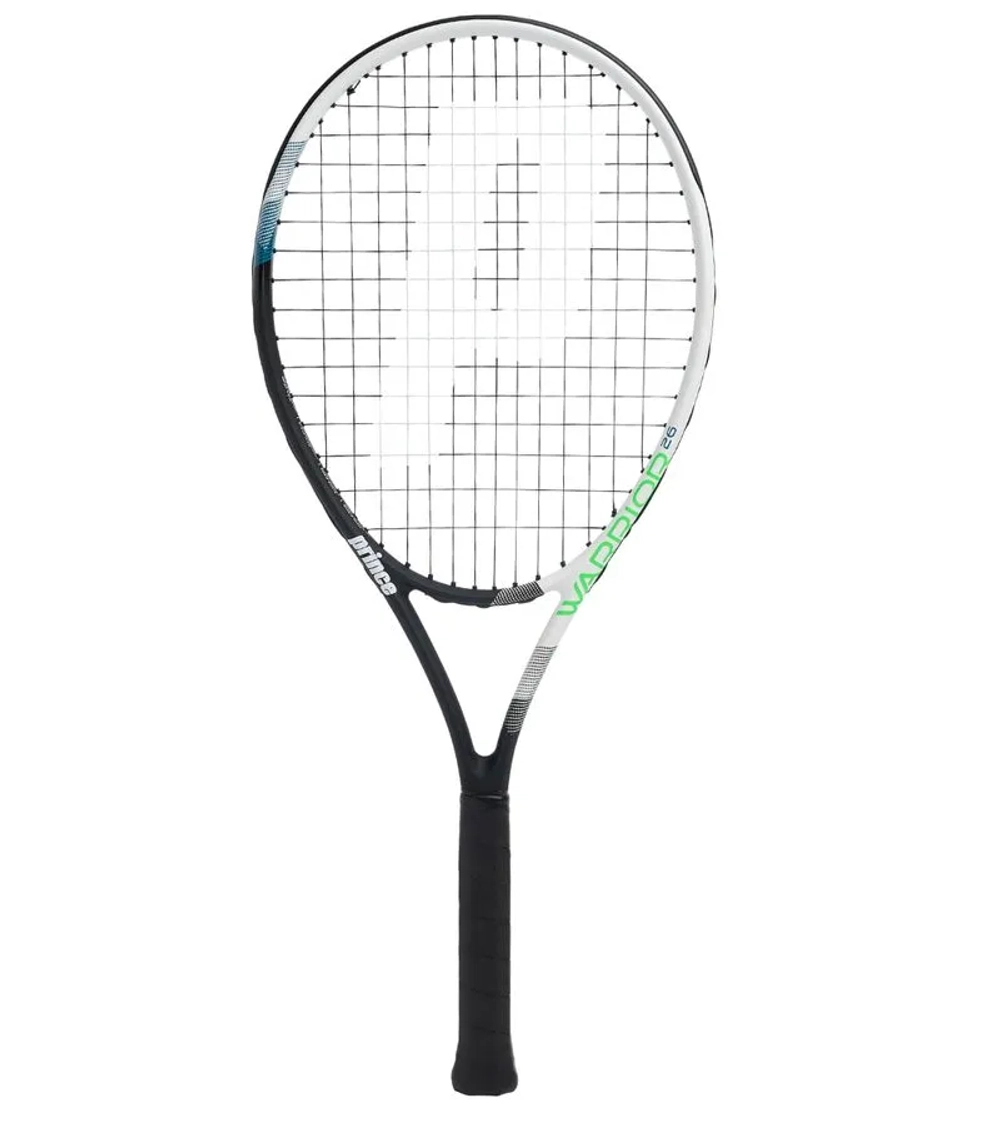 Детская теннисная ракетка Prince Warrior Elite Jr 26 - black/white