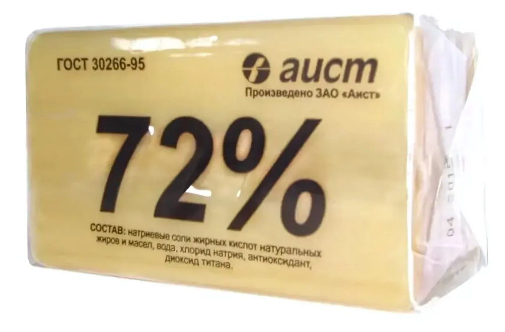 Мыло хозяйственное АИСТ 72% 200гр