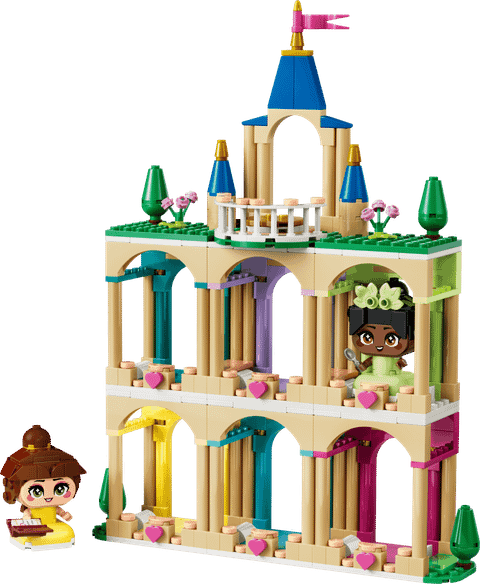 Конструктор LEGO Disney 43291 Mini Belle & Tiana with Castle