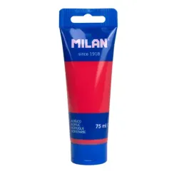 75 ml tube of acrylic paint, carmine Coral Red