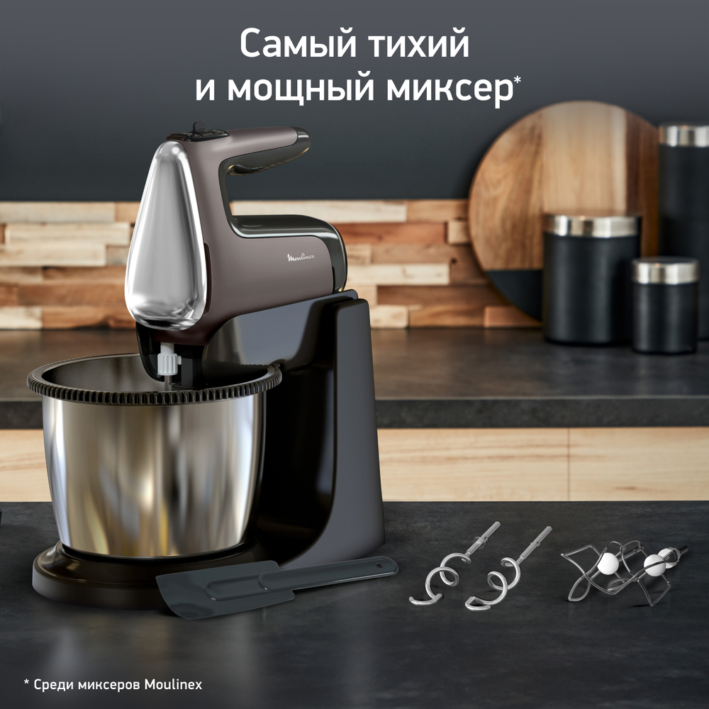 Стационарный миксер Moulinex Powermix Silence HM654E10