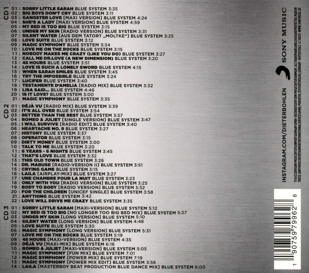 Blue System — Maxi & Singles Collection (3CD)