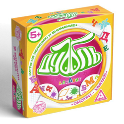Настольная игра «Дуббль Алфавит»