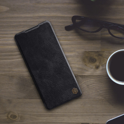 Кожаный чехол-книжка Nillkin Leather Qin для Samsung Galaxy S21+