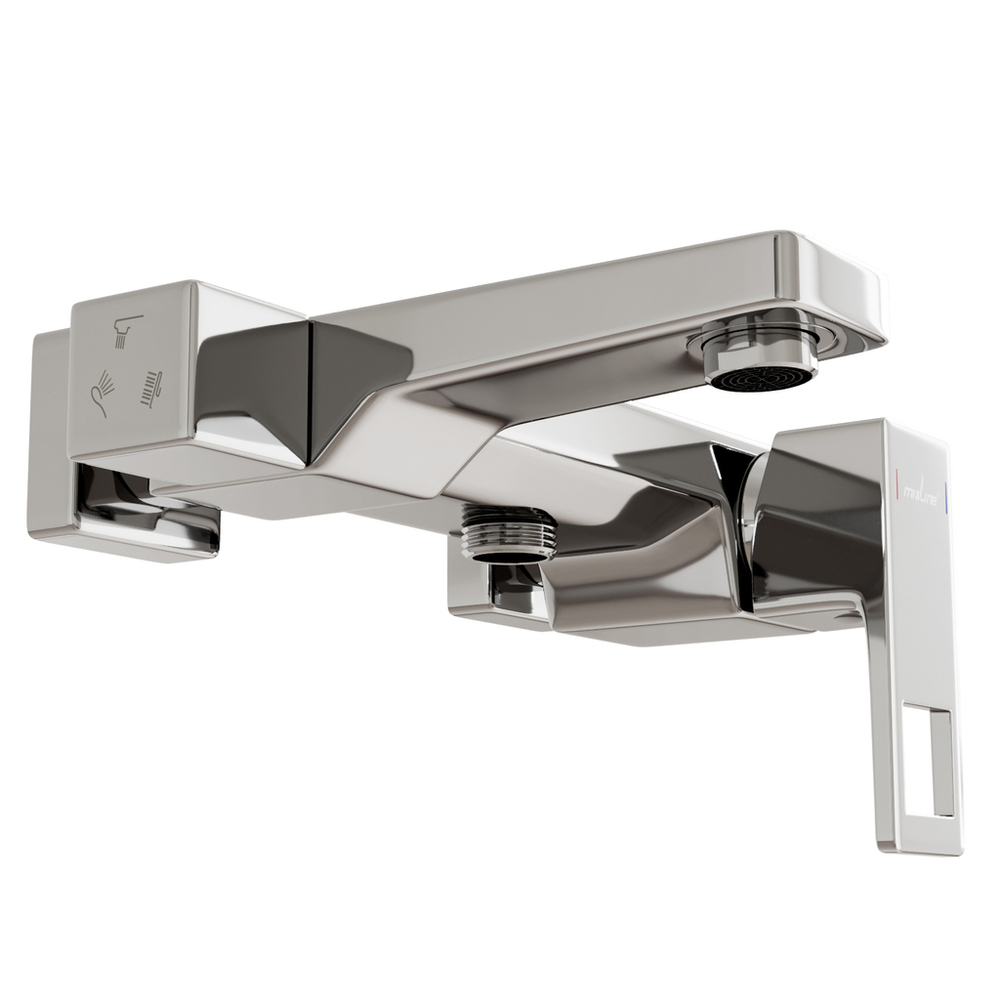 Душевая система 35к MIXLINE МЛ2409(ML2409) излив лейка 3 позиции +лейка "Тропический душ" ХРОМ