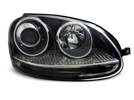 Передние фары VW Golf 5 GTI black