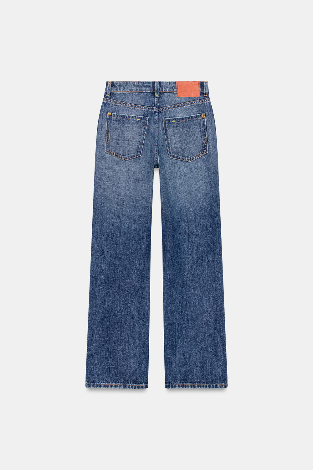 ДЖИНСЫ Z1975 REGULAR С ВЫСОКОЙ ПОСАДКОЙ — ZARA