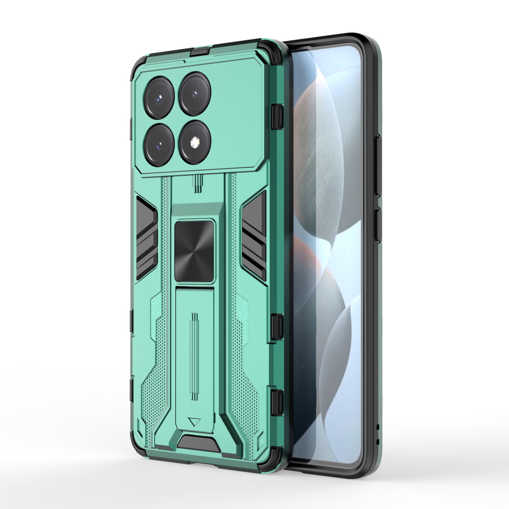 Противоударный чехол с подставкой Transformer для Poco X6 Pro