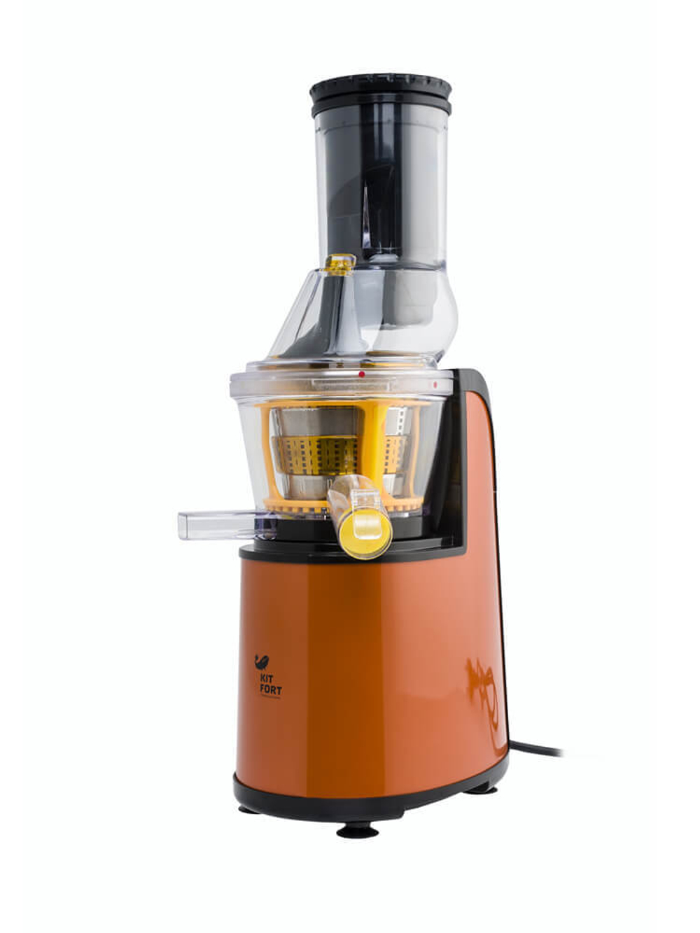 Соковыжималка Kitfort KT-1102-1 оранжевый