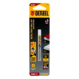Сверло спиральное по металлу 3 x 61мм, Р6М5, Golden Tip, многогранная заточка, 2шт. Denzel — фото 5