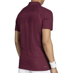 Теннисное поло Adidas Freelift - maroon