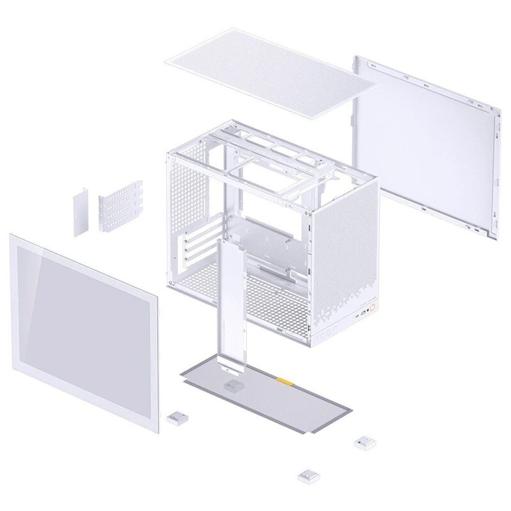 Корпус JONSBO Case D32, mITX, white, без БП