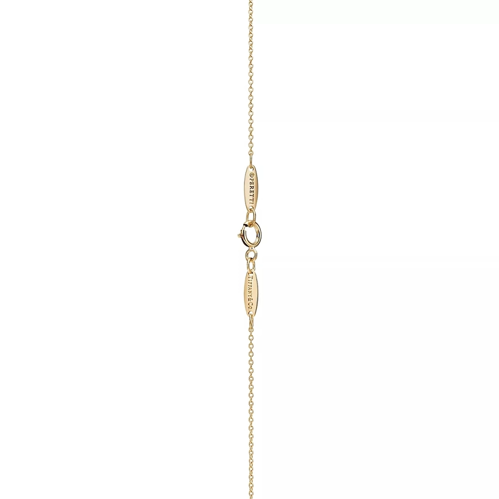 Подвеска из золота 18к(750проба), 7мм.Tiffany 💠open heart - В наличии