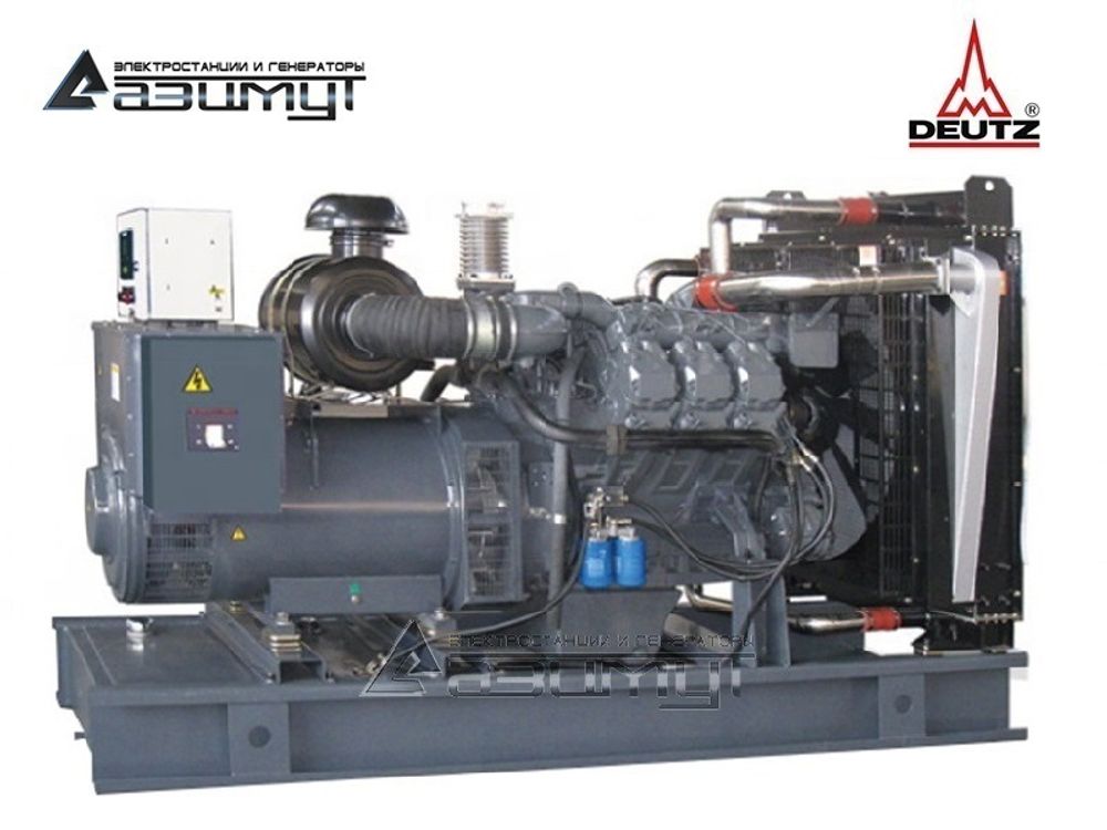 Дизельный генератор Азимут АД-300С-Т400-1РМ6C Deutz