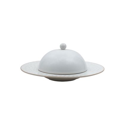 Чаша с крышкой 140мл Roomers Tableware Riviera белая