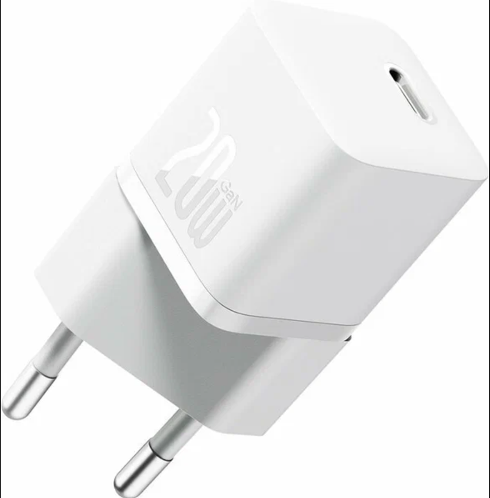 Блок питания Baseus GaN5 Fast Charger (mini) 1C 20W