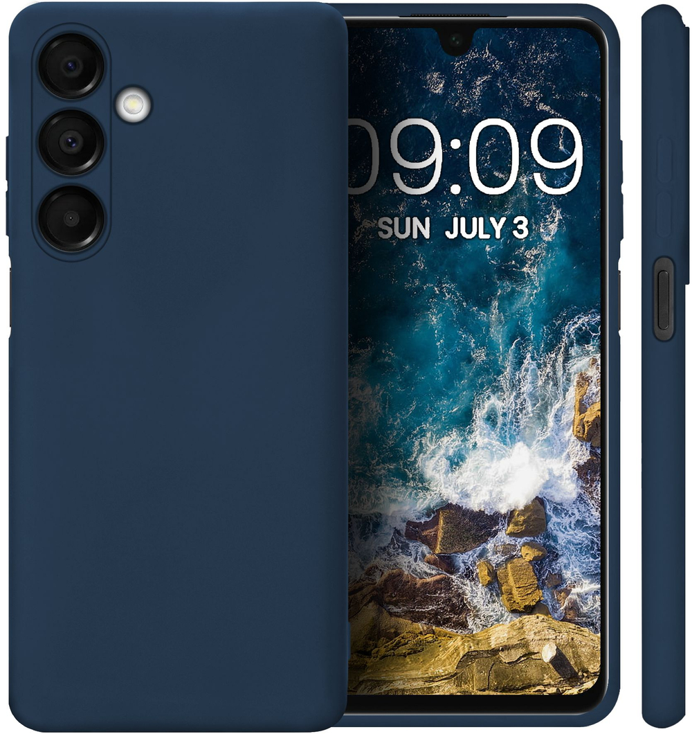 Мягкий Soft Touch чехол из силикона для SAMSUNG GALAXY A16 с бархатной подкладкой