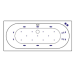 Акриловая ванна Excellent Oceana Ultra 180x80 WAEX.OCE18.ULTRA
