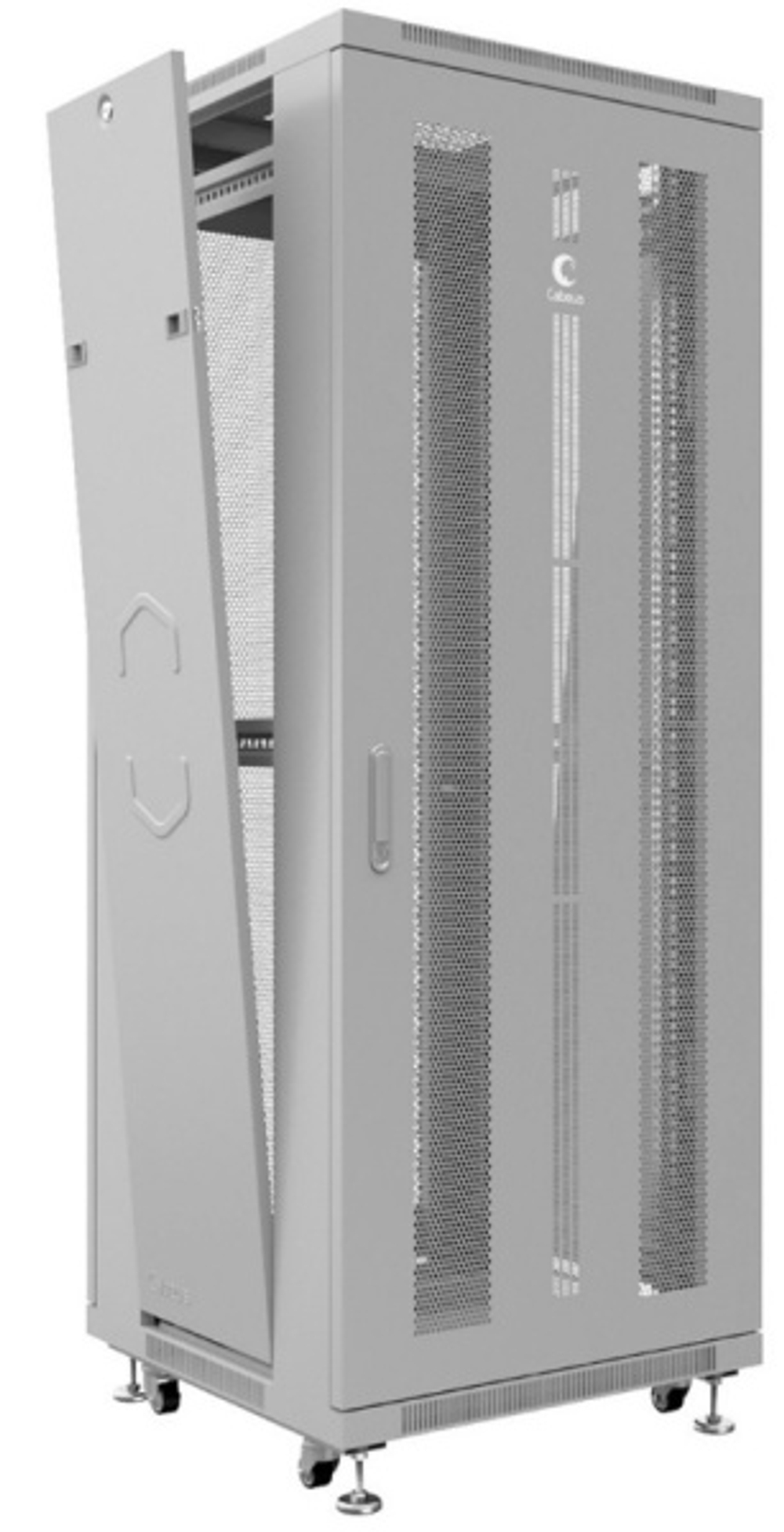 Шкаф напольный 19", 18U Cabeus ND-05C-18U60/100