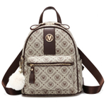 WEIMENG Soft Leather Travel Backpack Texture Korean Style Backpack Women"s Khaki/Coffee/Earth Yellow