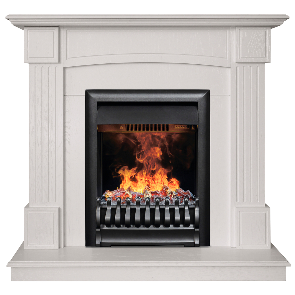 Каминокомплект Real Flame Andrea WT с очагом 3D Oregan