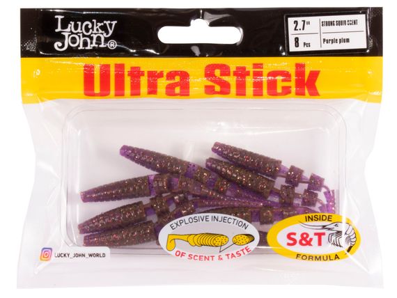 Слаги съедобные LJ Pro Series ULTRA STICK 2,7in (6,8 см), цв. S13, 8 шт.