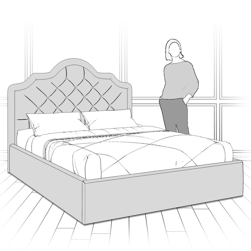 Кровать с подъемным механизмом K05Y