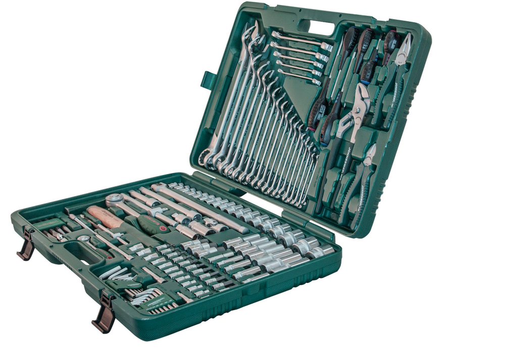 S04H524128S (S04H524128S18) Набор инструмента универсальный 1/4", 1/2"DR, 128 предметов