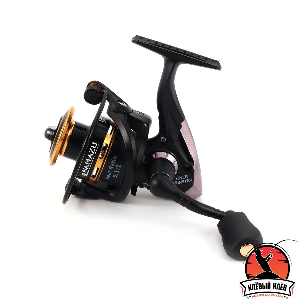 Катушка безынерционная Namazu River Monster RM4000, 4+1 подш., метал. шпуля/20/